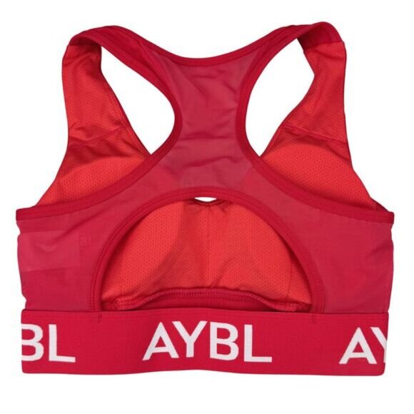 Aybl Red Sports Bra Size Small - Picture 4 of 5